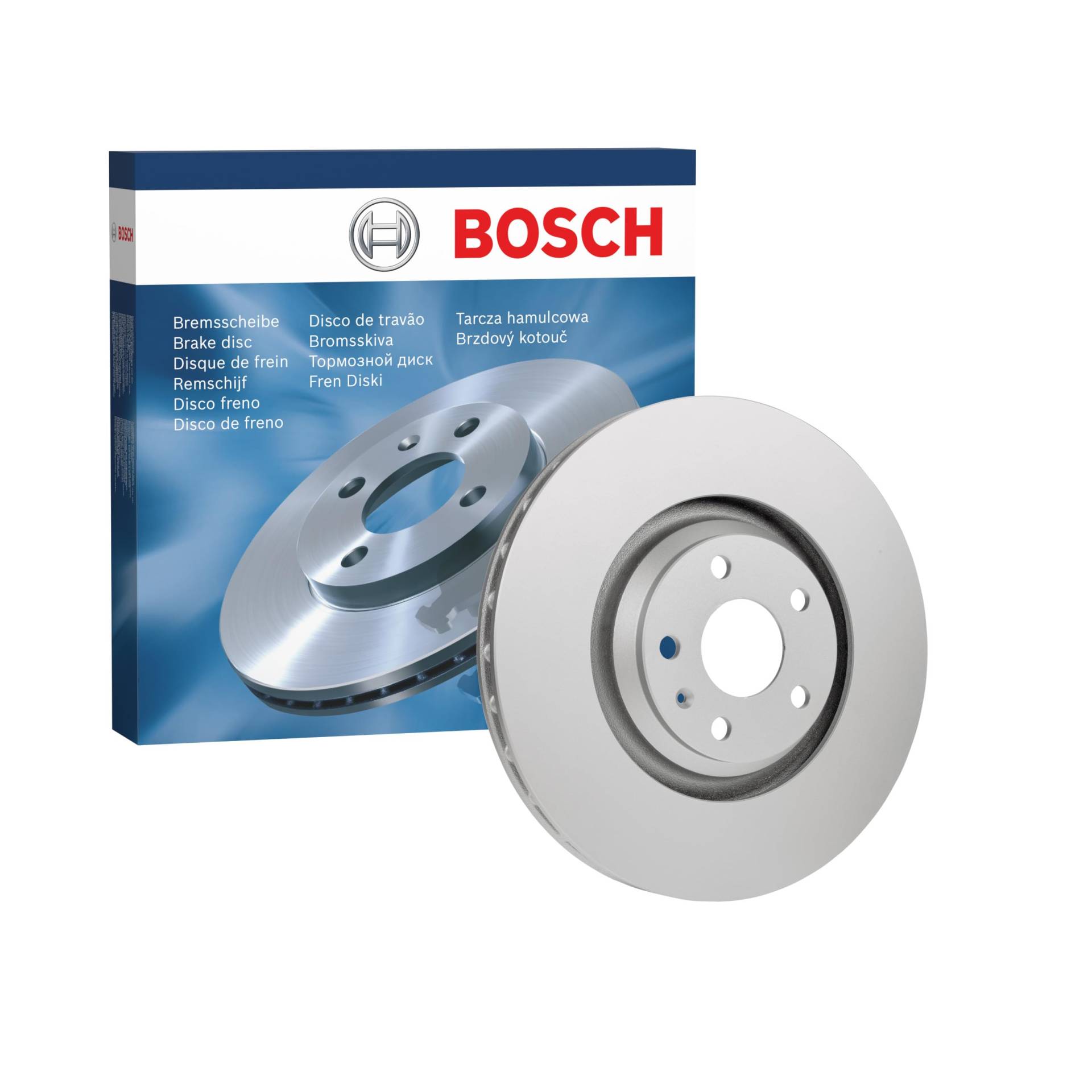 Bosch BD1287 Bremsscheiben - Vorderachse - ECE-R90 Zertifizierung - eine Bremsscheibe von Bosch Automotive