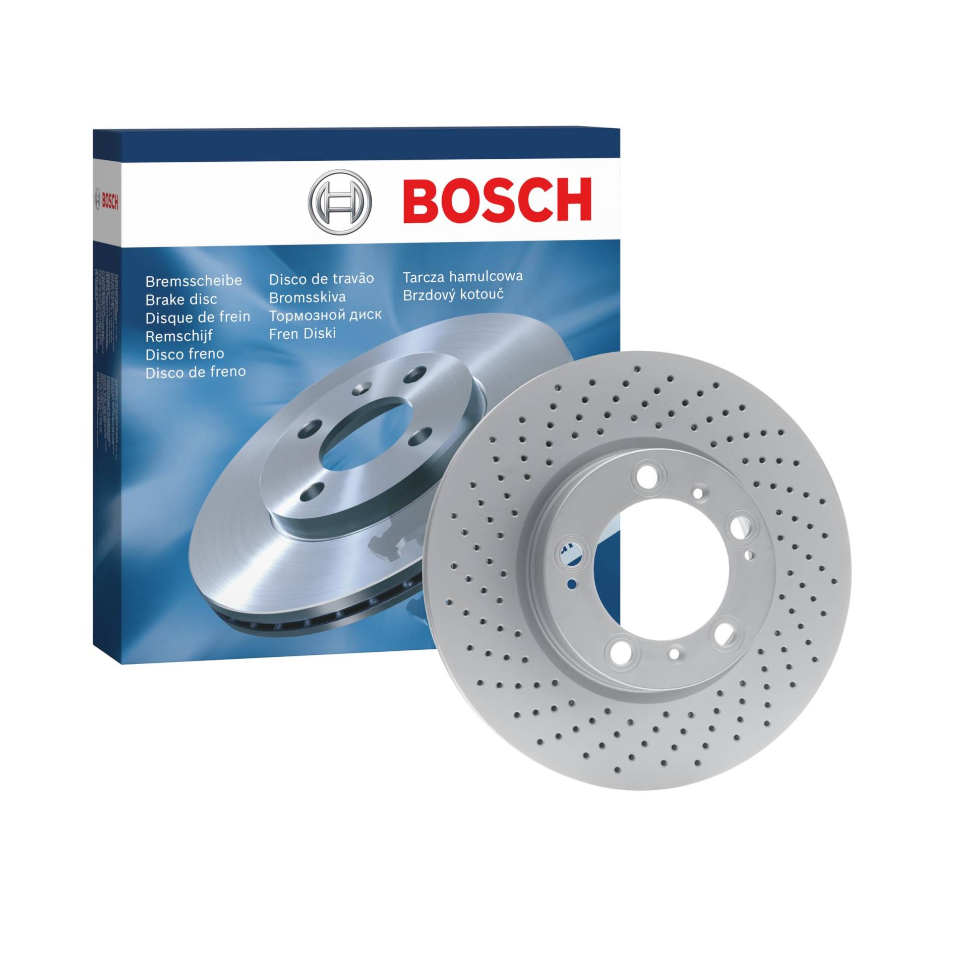 Bosch BD1393 Bremsscheiben - Vorderachse - ECE-R90 Zertifizierung - eine Bremsscheibe von Bosch Automotive
