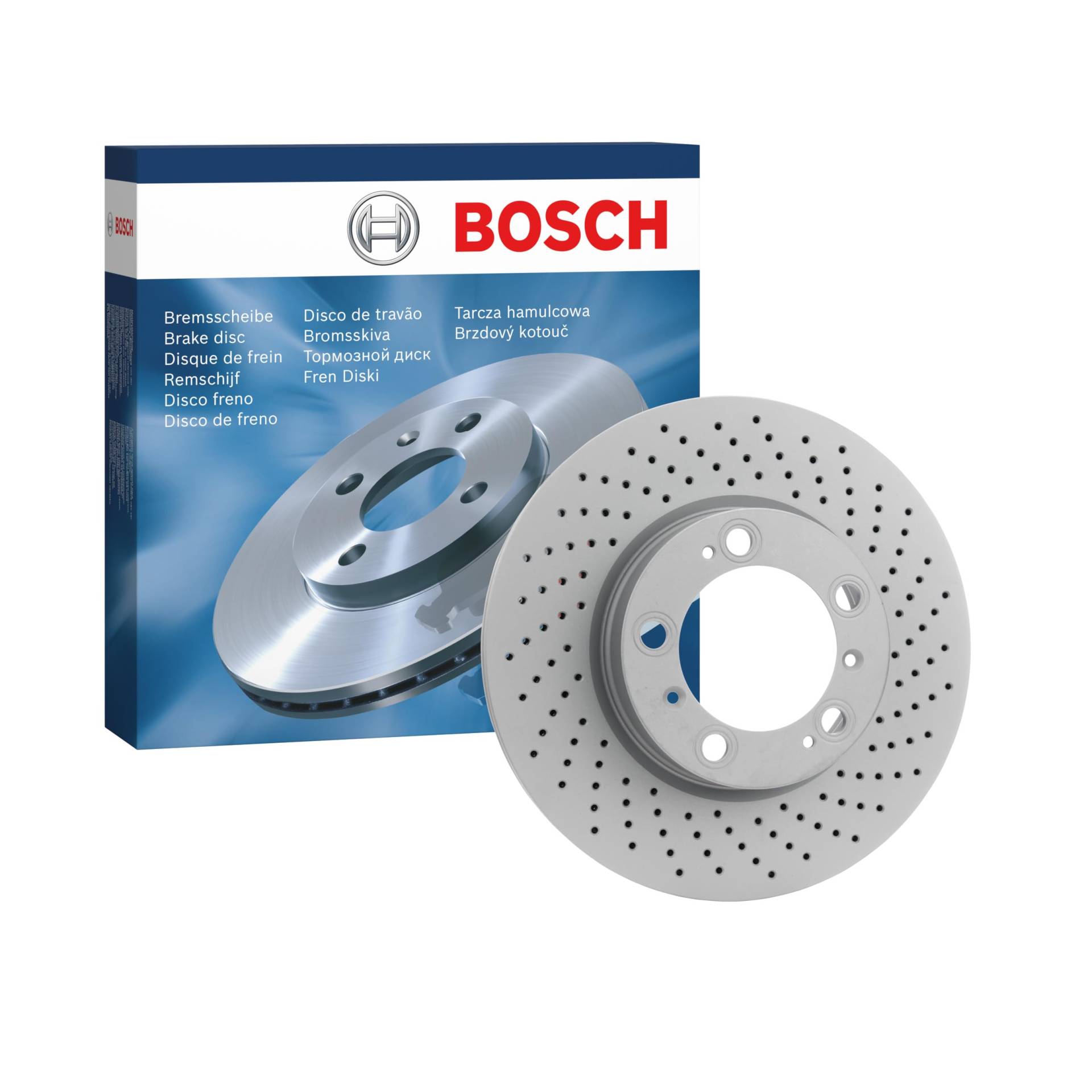 Bosch BD1394 Bremsscheiben - Vorderachse - ECE-R90 Zertifizierung - eine Bremsscheibe von Bosch Automotive
