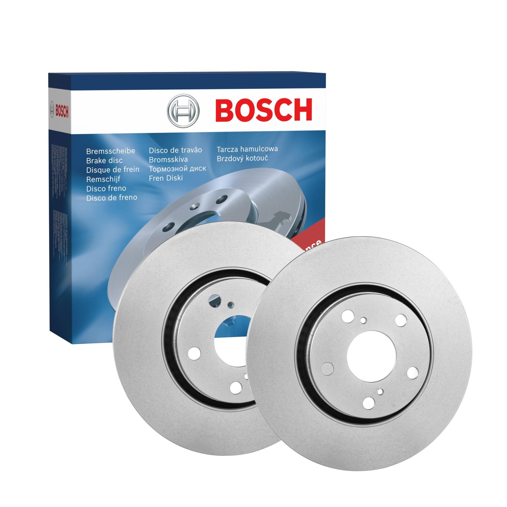 Bosch BD1403 Bremsscheiben - Vorderachse - ECE-R90 Zertifizierung - zwei Bremsscheiben pro Set von Bosch Automotive