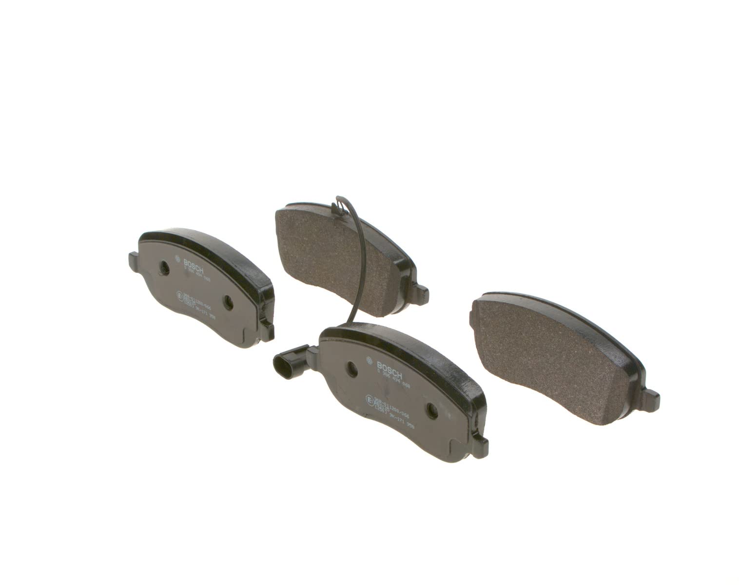 Bosch BP978 Bremsbeläge - Vorderachse - ECE-R90 Zertifizierung - vier Bremsbeläge pro Set von Bosch Automotive