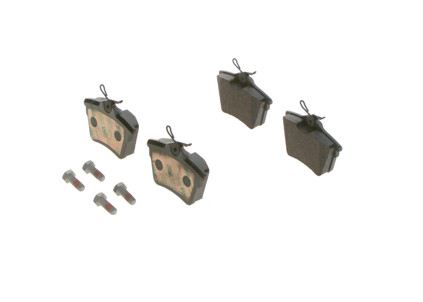 Bosch BP1005 Bremsbeläge - Hinterachse - ECE-R90 Zertifizierung - vier Bremsbeläge pro Set Bosch BP1005 Bremsbeläge - Hinterachse - ECE-R90 Zertifizierung - vier Bremsbeläge pro Set von Bosch Automotive
