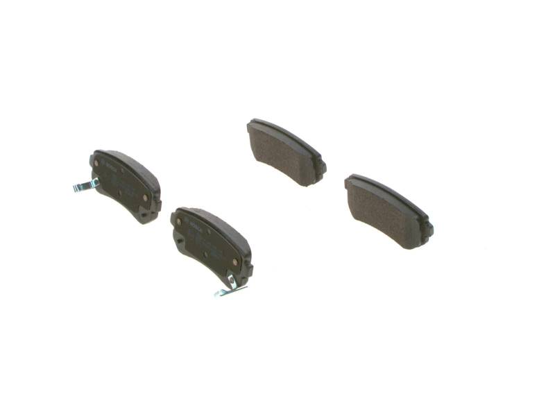 Bosch BP1051 Bremsbeläge - Hinterachse - ECE-R90 Zertifizierung - vier Bremsbeläge pro Set von Bosch Automotive