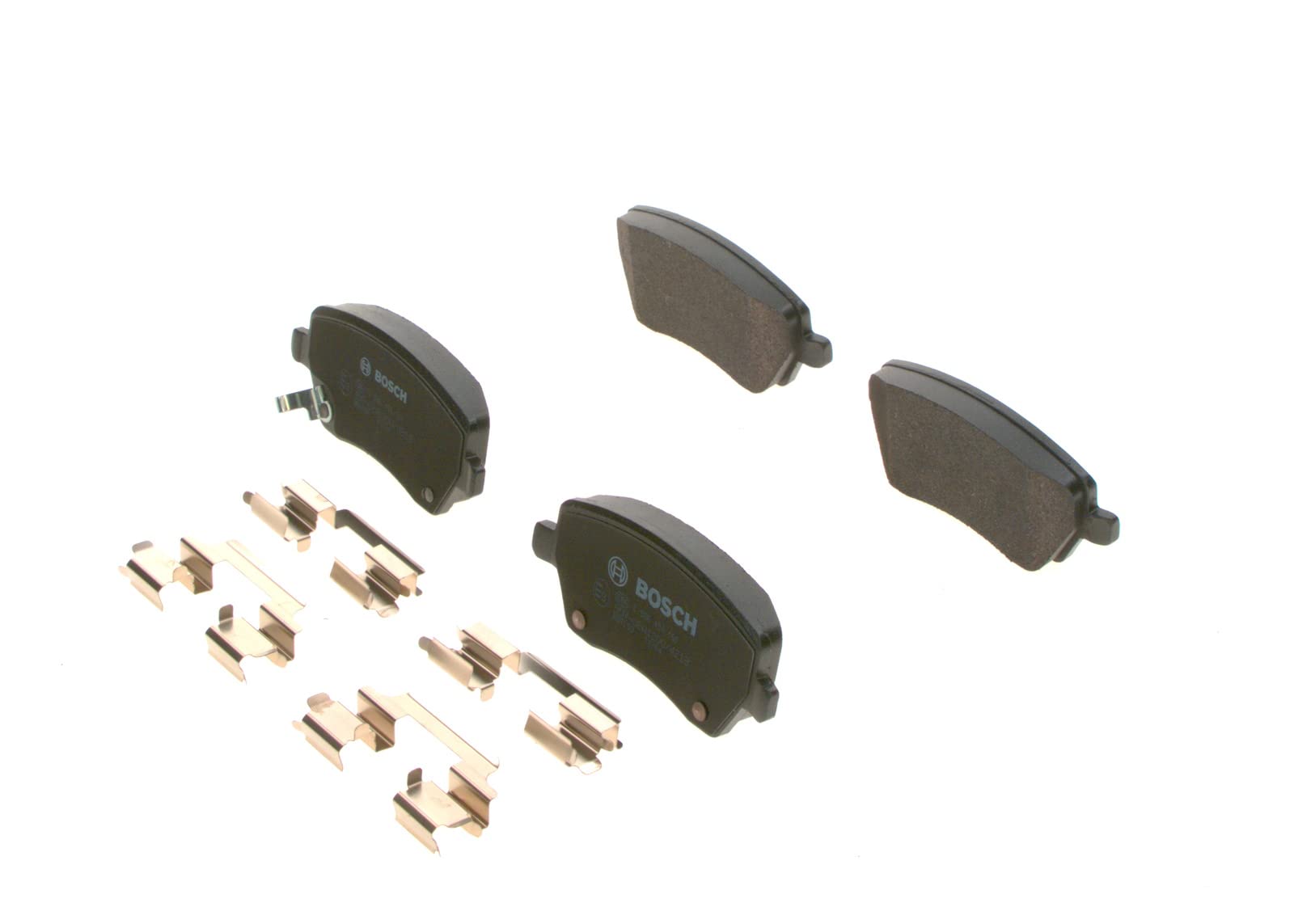 Bosch BP1071 Bremsbeläge - Vorderachse - ECE-R90 Zertifizierung - vier Bremsbeläge pro Set von Bosch Automotive