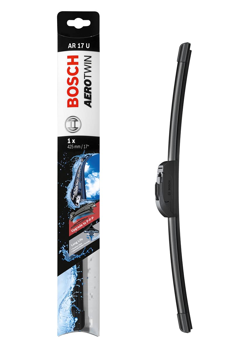 Bosch Scheibenwischer Aerotwin AR17U, Länge: 425mm − einzelner Scheibenwischer für Frontscheibe Bosch Scheibenwischer Aerotwin AR17U, Länge: 425mm − einzelner Scheibenwischer für Frontscheibe von Bosch Automotive