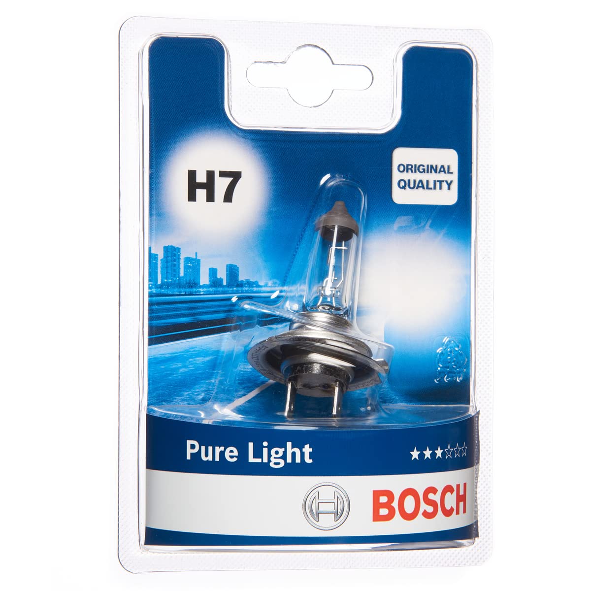 Bosch H7 Pure Light Lampe - 12 V 55 W PX26d - 1 Stück Bosch H7 Pure Light Lampe - 12 V 55 W PX26d - 1 Stück von Bosch Automotive