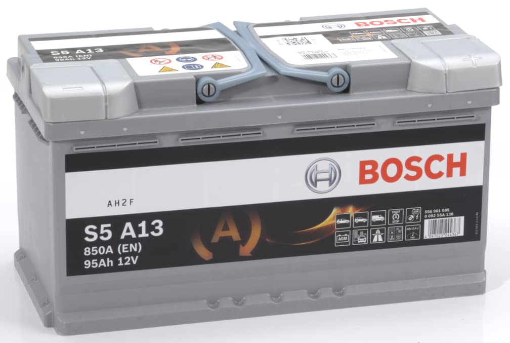 Bosch Automotive 0092S5A130 Batterie AGM 12 V 95 mAh 850 A B13 Bosch Automotive 0092S5A130 Batterie AGM 12 V 95 mAh 850 A B13 von Bosch Automotive