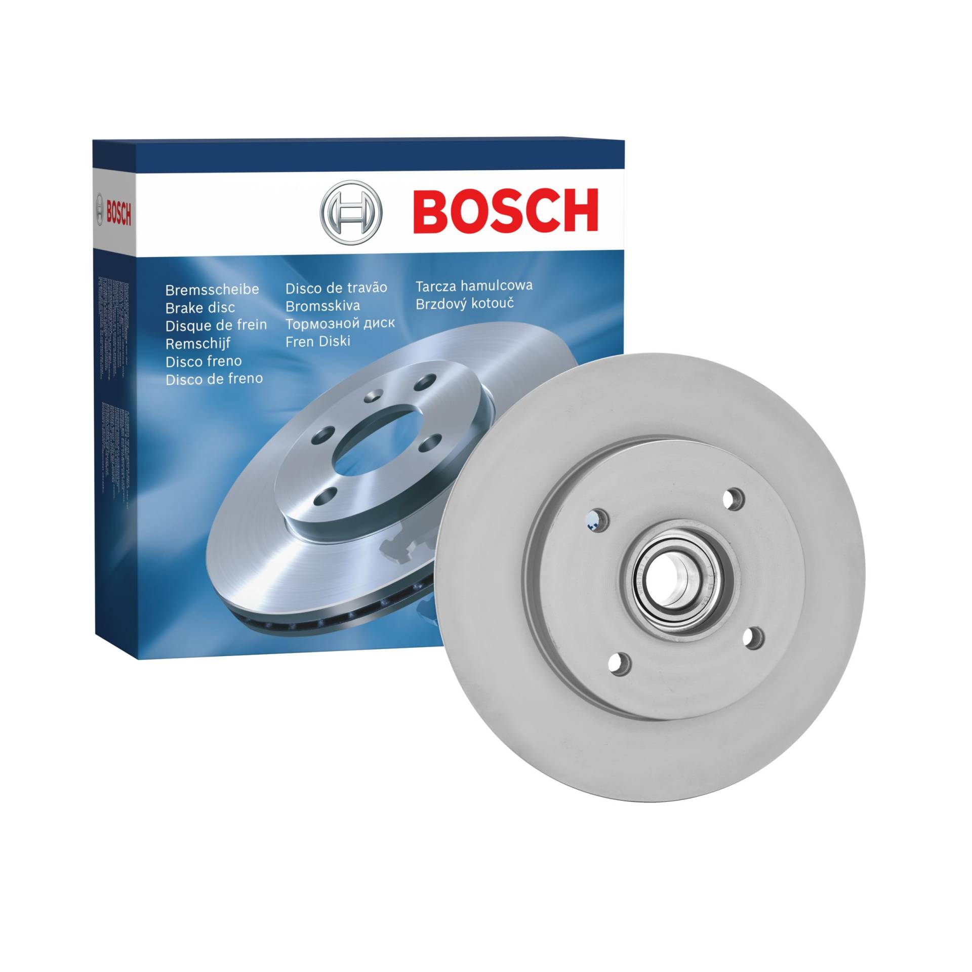 Bosch BD1124 Bremsscheiben mit Radlager - Hinterachse - ECE-R90 Zertifizierung - eine Bremsscheibe von Bosch Automotive