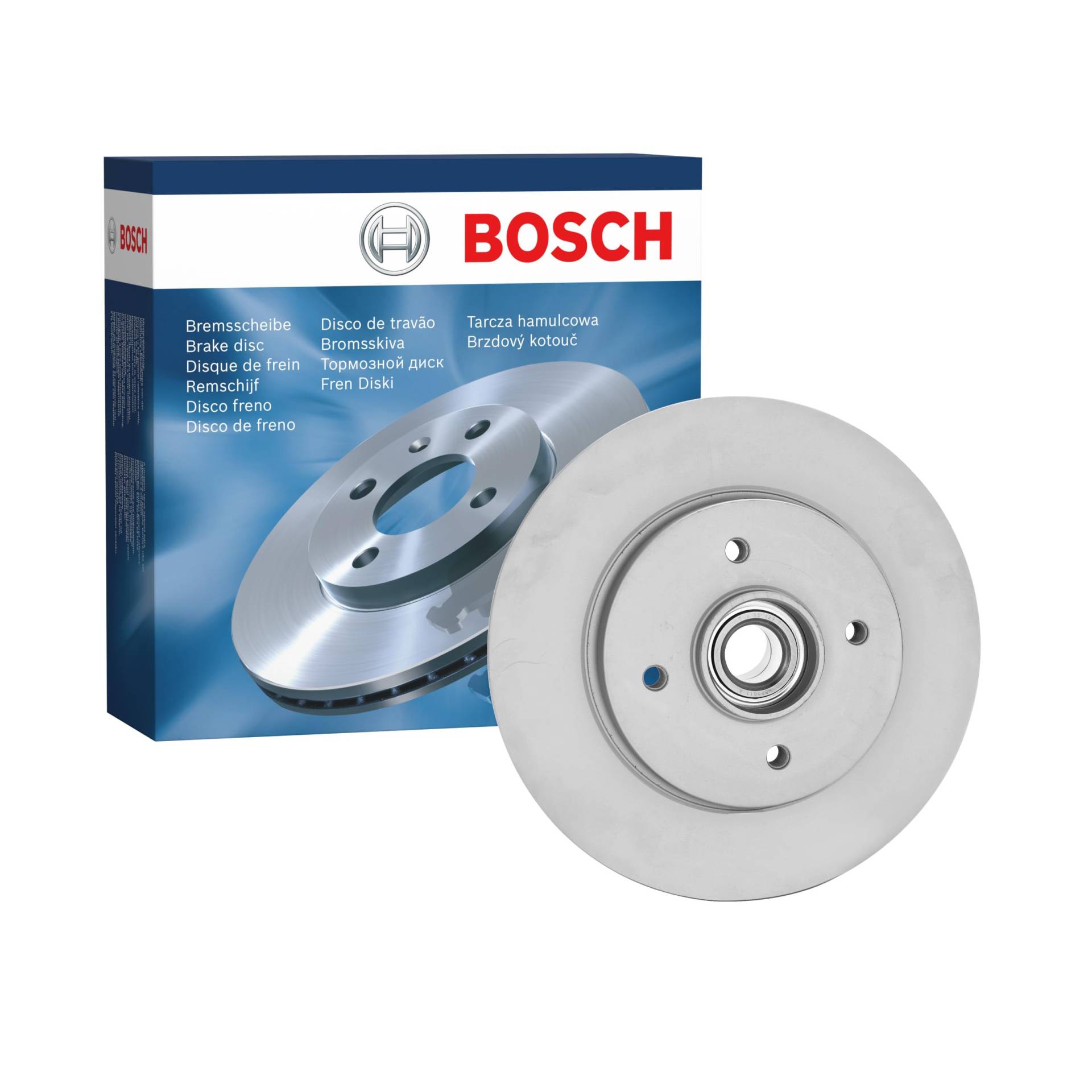 Bosch BD1334 Bremsscheiben mit Radlager - Hinterachse - ECE-R90 Zertifizierung - eine Bremsscheibe von Bosch Automotive