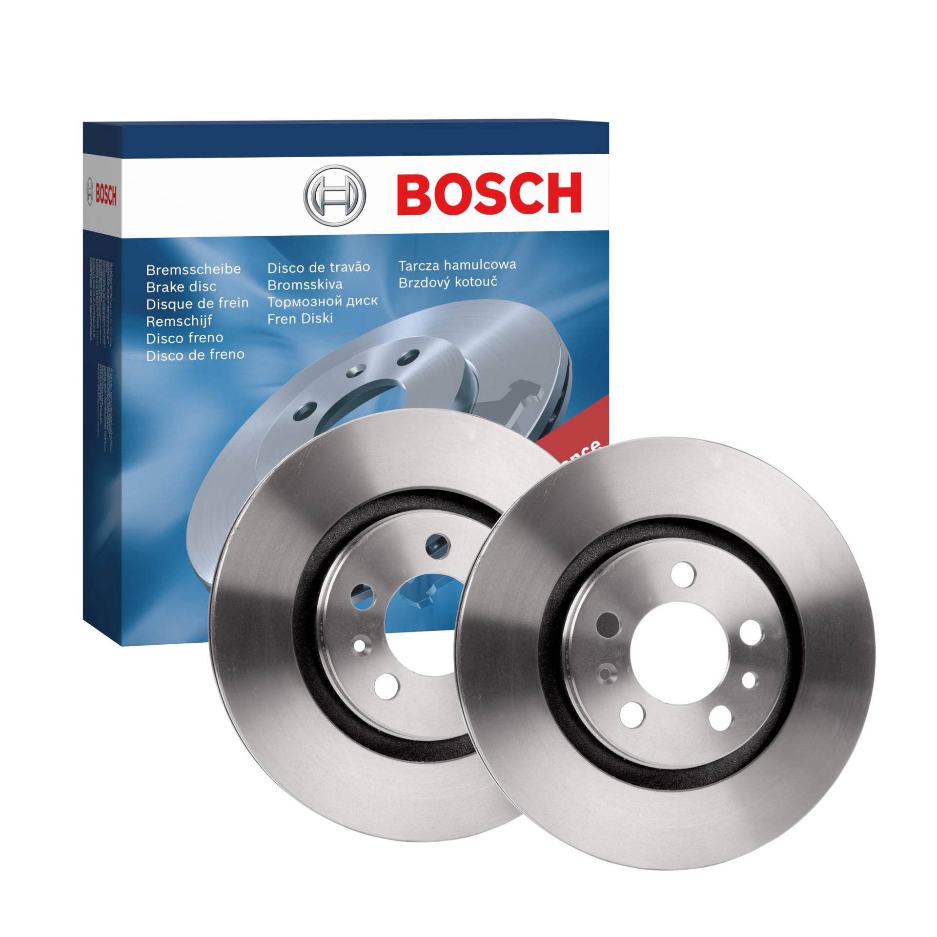 Bosch BD1985 Bremsscheiben - Vorderachse - ECE-R90 Zertifizierung - zwei Bremsscheiben pro Set Bosch BD1985 Bremsscheiben - Vorderachse - ECE-R90 Zertifizierung - zwei Bremsscheiben pro Set von Bosch Automotive