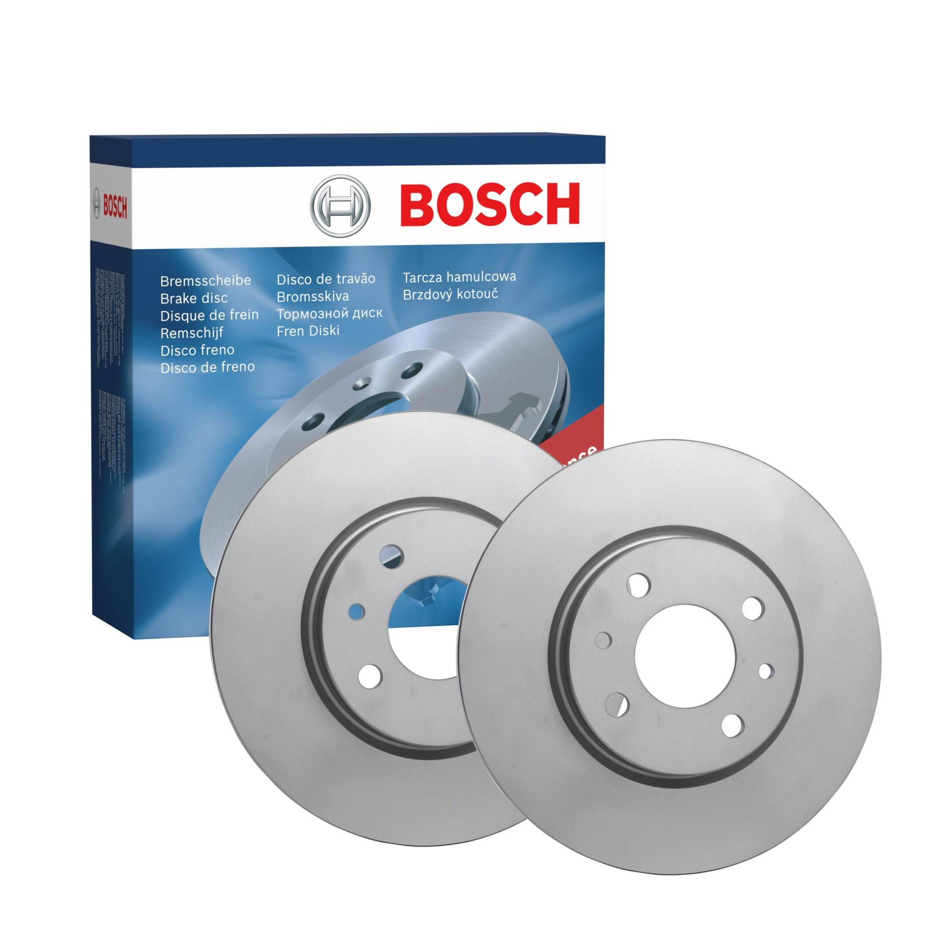 Bosch BD2044 Bremsscheiben - ECE-R90 Zertifizierung - zwei Bremsscheiben pro Set Bosch BD2044 Bremsscheiben - ECE-R90 Zertifizierung - zwei Bremsscheiben pro Set von Bosch Automotive