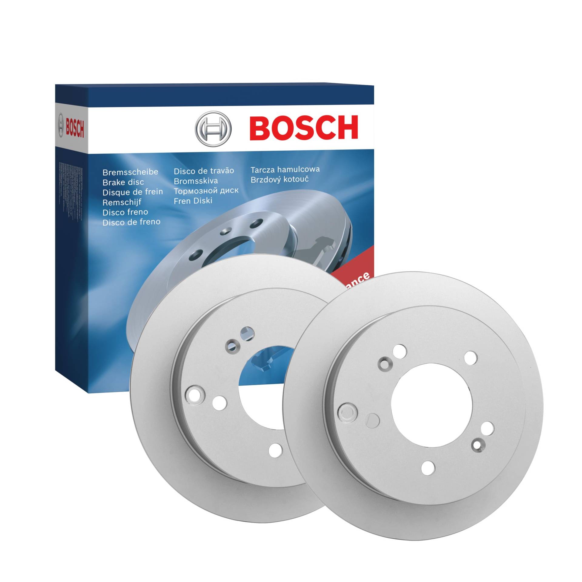 Bosch BD2103 Bremsscheiben - ECE-R90 Zertifizierung - zwei Bremsscheiben pro Set Bosch BD2103 Bremsscheiben - ECE-R90 Zertifizierung - zwei Bremsscheiben pro Set von Bosch Automotive