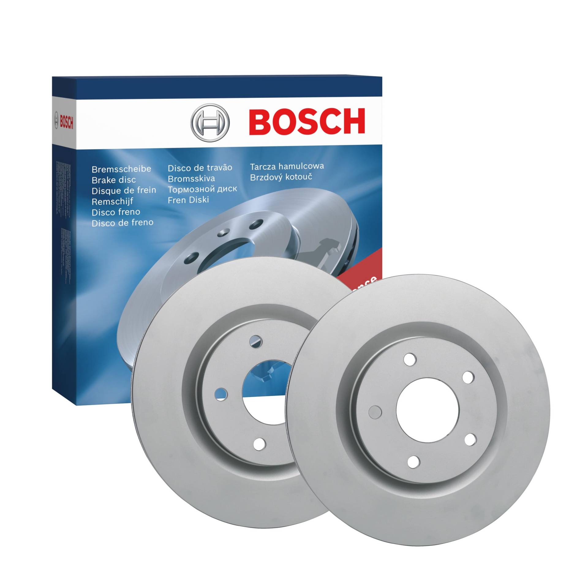 Bosch BD2104 Bremsscheiben - ECE-R90 Zertifizierung - zwei Bremsscheiben pro Set Bosch BD2104 Bremsscheiben - ECE-R90 Zertifizierung - zwei Bremsscheiben pro Set von Bosch Automotive