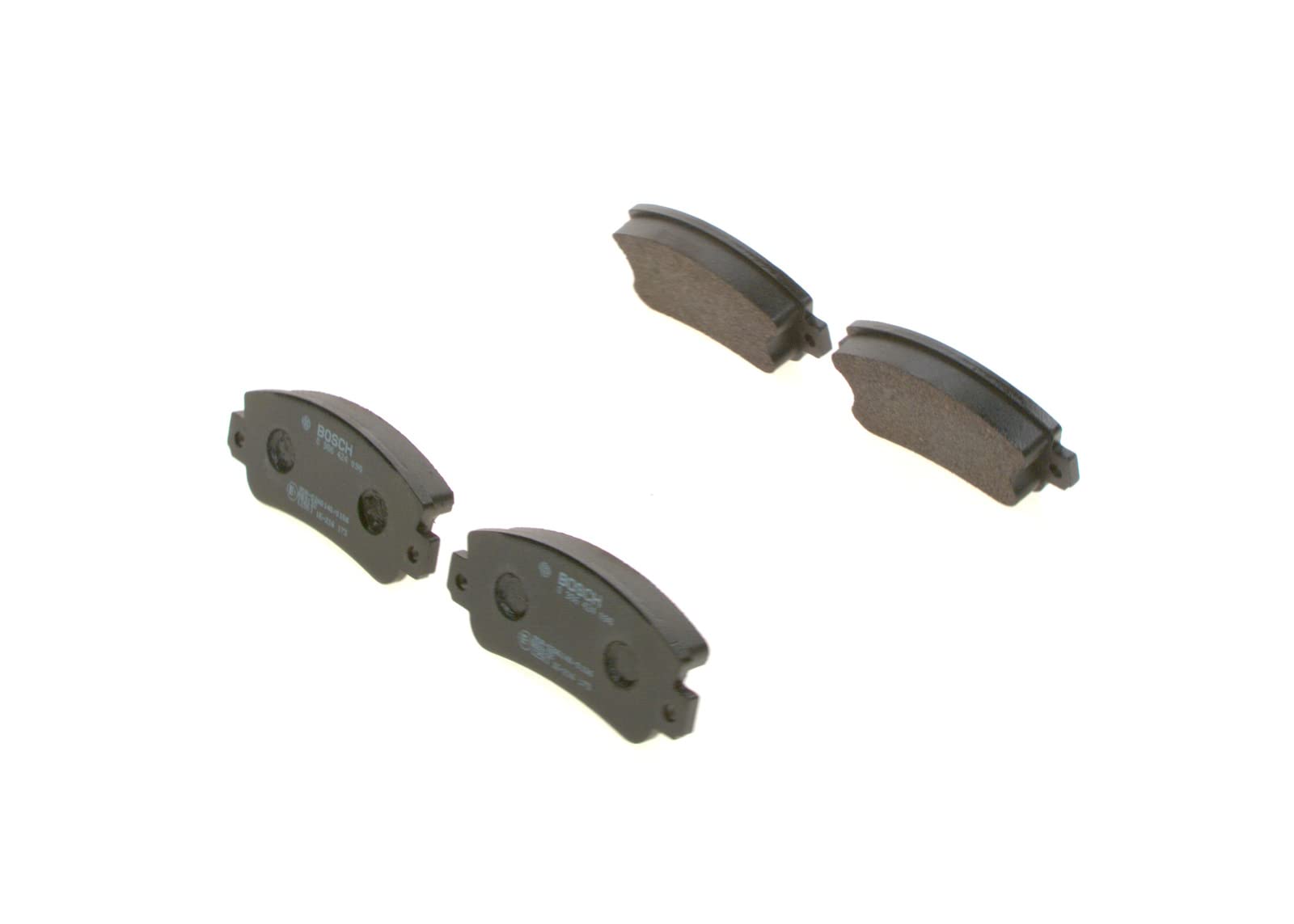 Bosch BP041 Bremsbeläge - Vorderachse - ECE-R90 Zertifizierung - vier Bremsbeläge pro Set Bosch BP041 Bremsbeläge - Vorderachse - ECE-R90 Zertifizierung - vier Bremsbeläge pro Set von Bosch Automotive