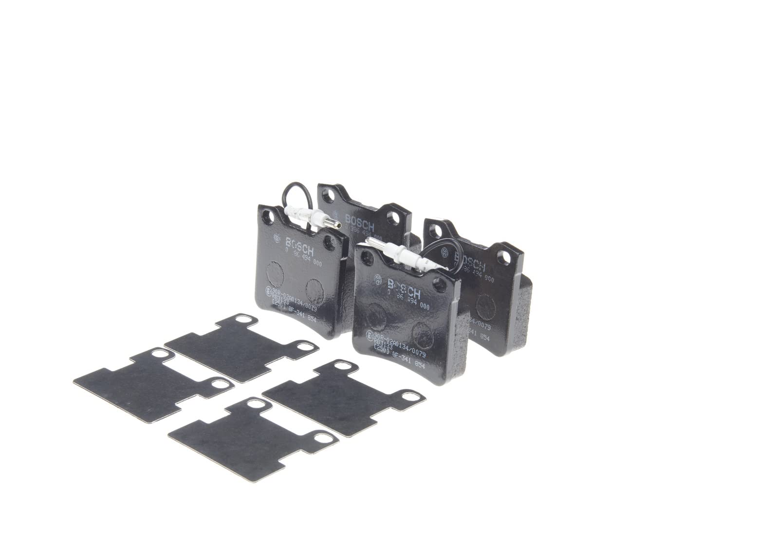 Bosch BP106 Bremsbeläge - Hinterachse - ECE-R90 Zertifizierung - vier Bremsbeläge pro Set Bosch BP106 Bremsbeläge - Hinterachse - ECE-R90 Zertifizierung - vier Bremsbeläge pro Set von Bosch Automotive