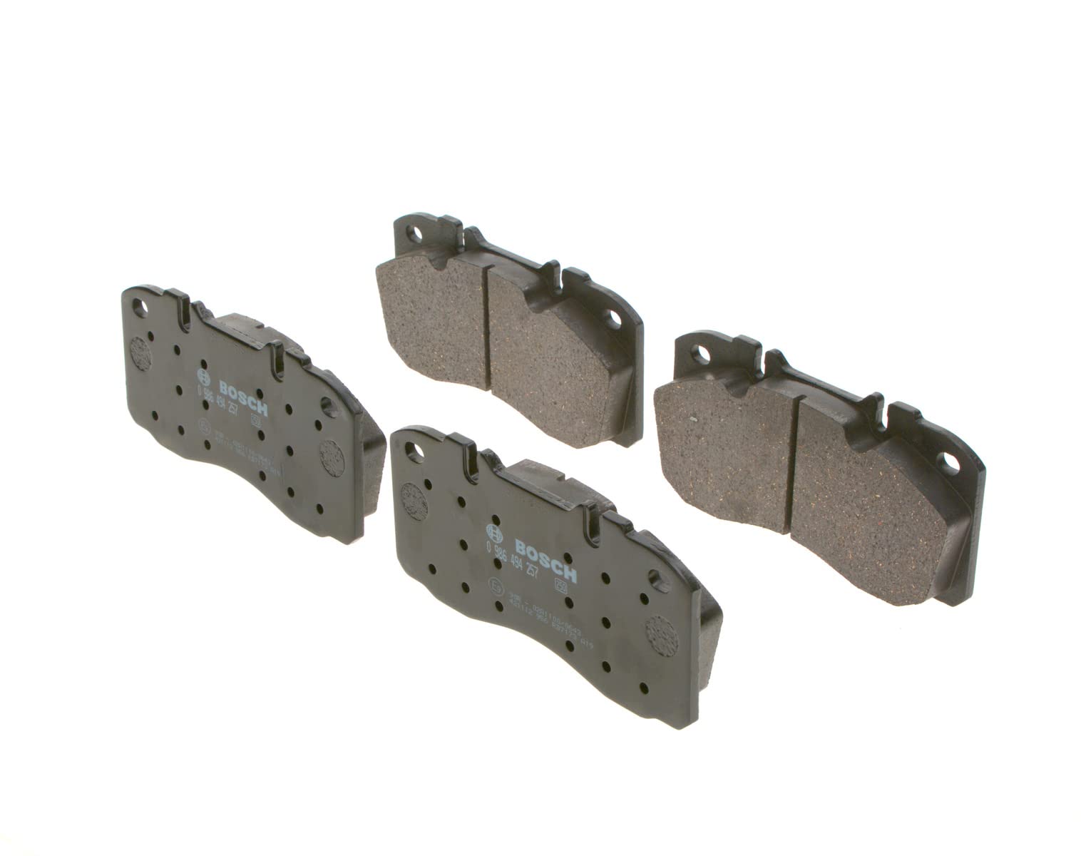 Bosch BP1135 Bremsbeläge - Vorderachse - ECE-R90 Zertifizierung - vier Bremsbeläge pro Set Bosch BP1135 Bremsbeläge - Vorderachse - ECE-R90 Zertifizierung - vier Bremsbeläge pro Set von Bosch Automotive