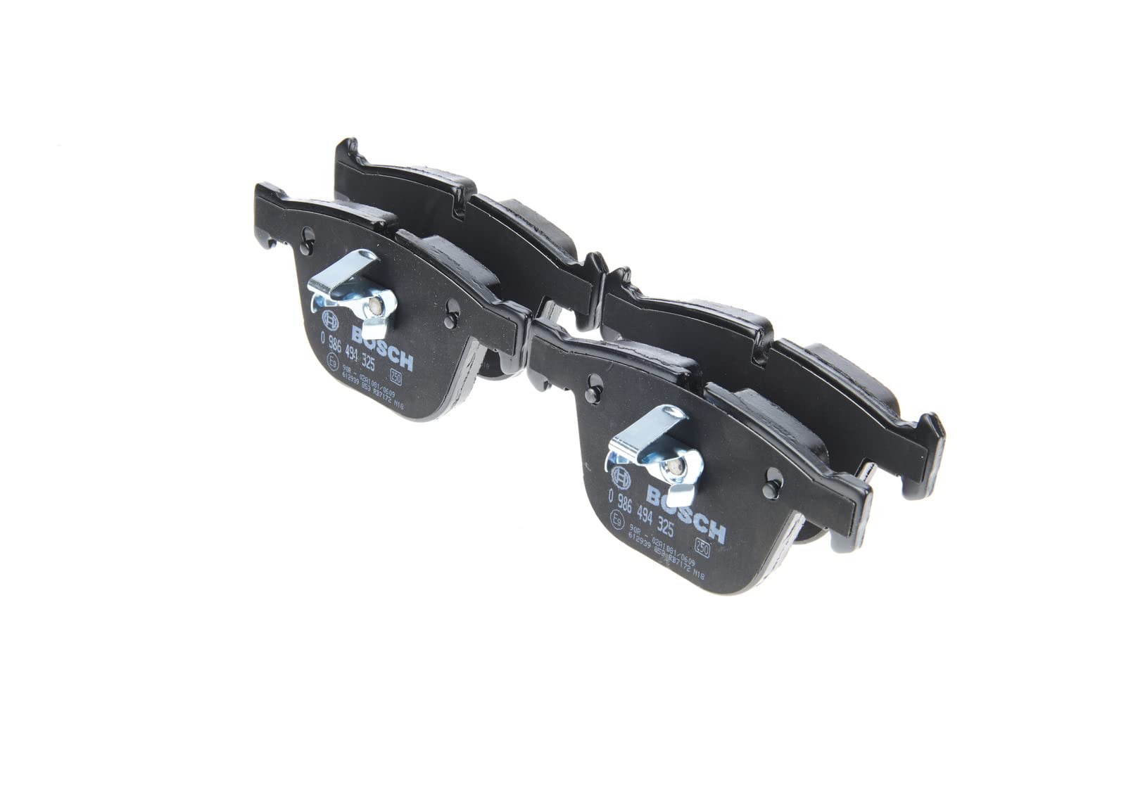 Bosch BP1215 Bremsbeläge - Hinterachse - ECE-R90 Zertifizierung - vier Bremsbeläge pro Set Bosch BP1215 Bremsbeläge - Hinterachse - ECE-R90 Zertifizierung - vier Bremsbeläge pro Set von Bosch Automotive