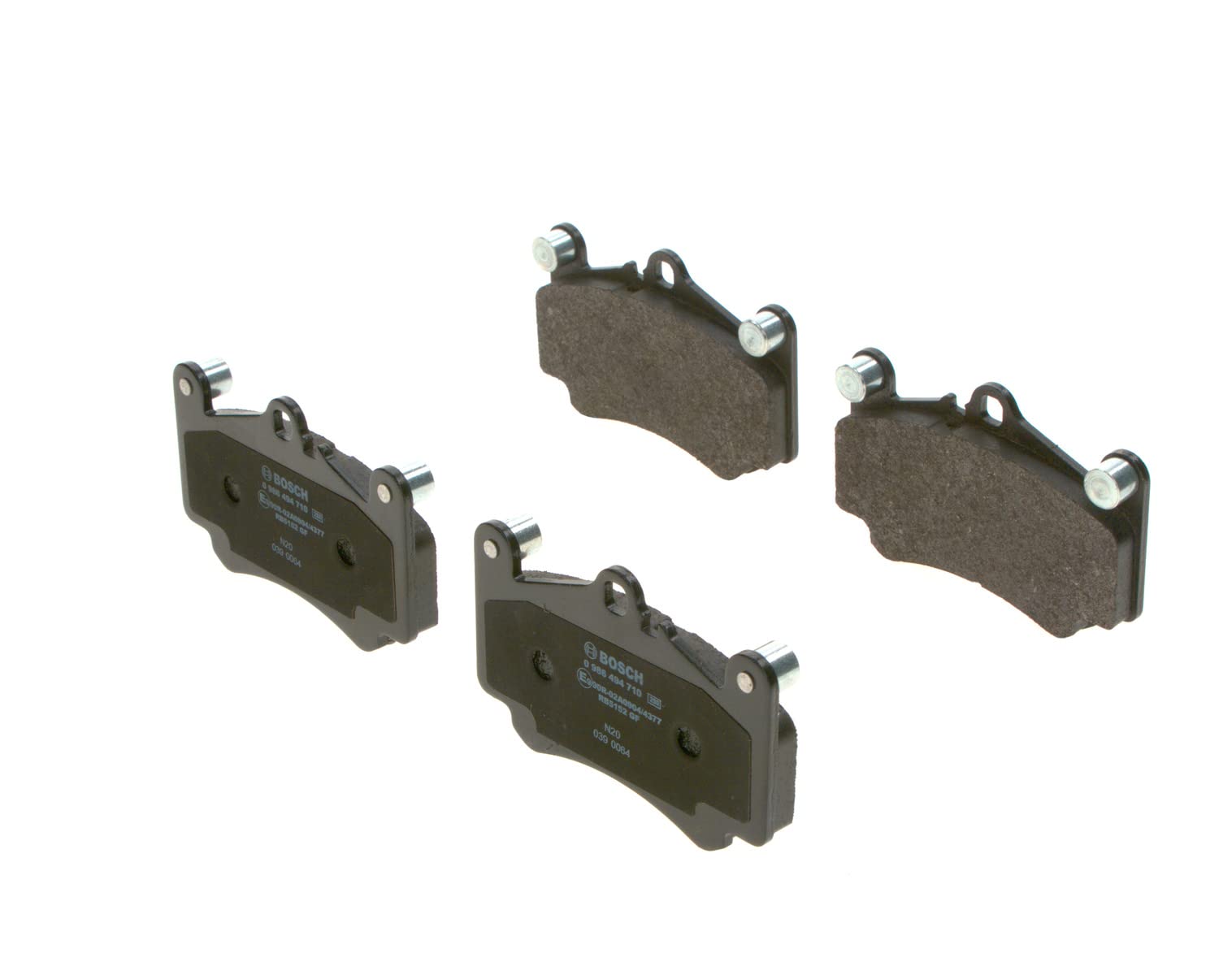 Bosch BP1705 Bremsbeläge - Vorderachse - ECE-R90 Zertifizierung - vier Bremsbeläge pro Set Bosch BP1705 Bremsbeläge - Vorderachse - ECE-R90 Zertifizierung - vier Bremsbeläge pro Set von Bosch Automotive