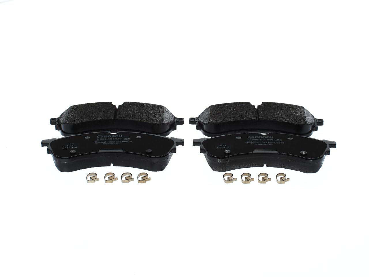 Bosch BP1722 Bremsbeläge - ECE-R90 Zertifizierung - 4 Bremsbeläge pro Set Bosch BP1722 Bremsbeläge - ECE-R90 Zertifizierung - 4 Bremsbeläge pro Set von Bosch Automotive