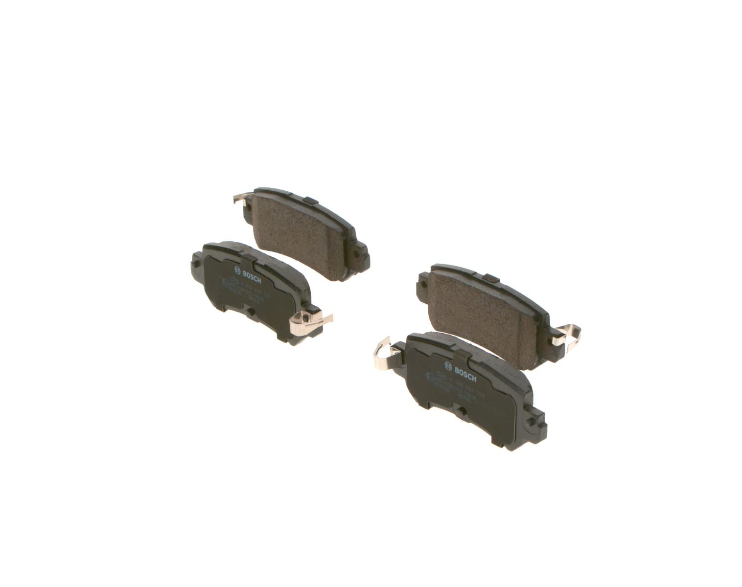 Bosch BP1747 Bremsbeläge - Hinterachse - ECE-R90 Zertifizierung - vier Bremsbeläge pro Set Bosch BP1747 Bremsbeläge - Hinterachse - ECE-R90 Zertifizierung - vier Bremsbeläge pro Set von Bosch Automotive