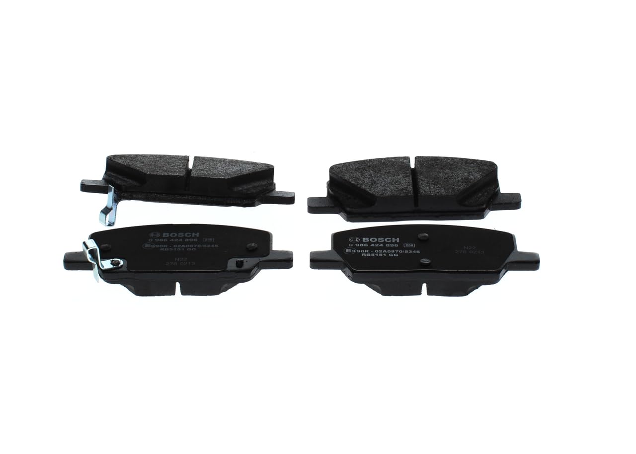 Bosch BP1877 Bremsbeläge - ECE-R90 Zertifizierung - 4 Bremsbeläge pro Set Bosch BP1877 Bremsbeläge - ECE-R90 Zertifizierung - 4 Bremsbeläge pro Set von Bosch Automotive