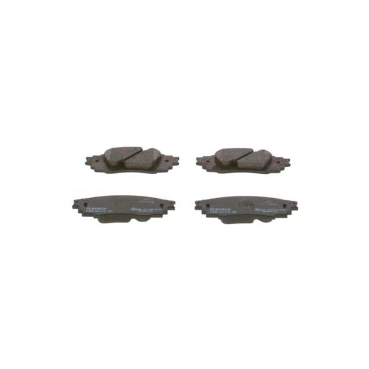 Bosch BP1888 Bremsbeläge - ECE-R90 Zertifizierung - 4 Bremsbeläge pro Set Bosch BP1888 Bremsbeläge - ECE-R90 Zertifizierung - 4 Bremsbeläge pro Set von Bosch