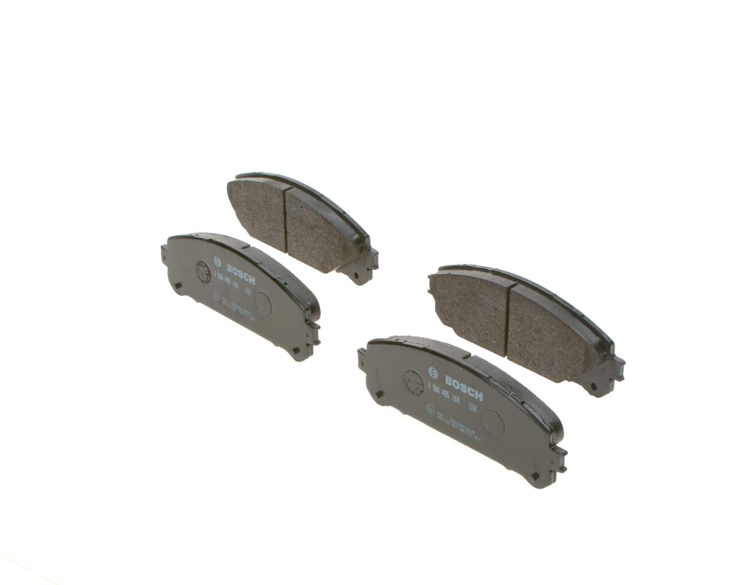 Bosch BP2221 Bremsbeläge - Vorderachse - ECE-R90 Zertifizierung - vier Bremsbeläge pro Set Bosch BP2221 Bremsbeläge - Vorderachse - ECE-R90 Zertifizierung - vier Bremsbeläge pro Set von Bosch Automotive