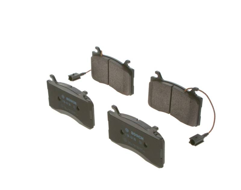 Bosch BP2241 Bremsbeläge - Vorderachse - ECE-R90 Zertifizierung - vier Bremsbeläge pro Set von Bosch Automotive