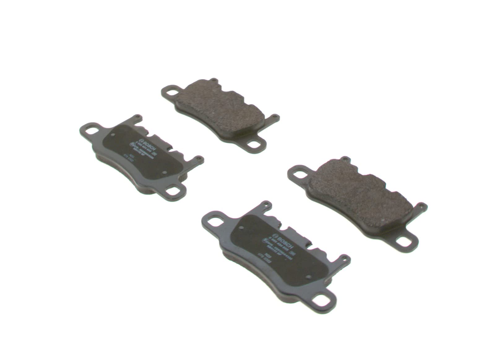 Bosch BP2403 Bremsbeläge - Hinterachse - ECE-R90 Zertifizierung - vier Bremsbeläge pro Set Bosch BP2403 Bremsbeläge - Hinterachse - ECE-R90 Zertifizierung - vier Bremsbeläge pro Set von Bosch Automotive