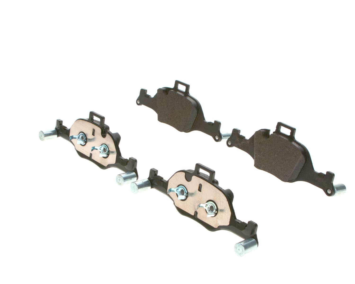 Bosch BP2410 - Auto Bremsbeläge vorne - Bosch-Qualität - für leises Bremsen mit wenig Staub - ECE-R90 zertifiziert - kupferfrei - 1 Set mit 4 Bremsbelägen - mit Zubehör Bosch BP2410 - Auto Bremsbeläge vorne - Bosch-Qualität - für leises Bremsen mit wenig Staub - ECE-R90 zertifiziert - kupferfrei - 1 Set mit 4 Bremsbelägen - mit Zubehör von Bosch Automotive