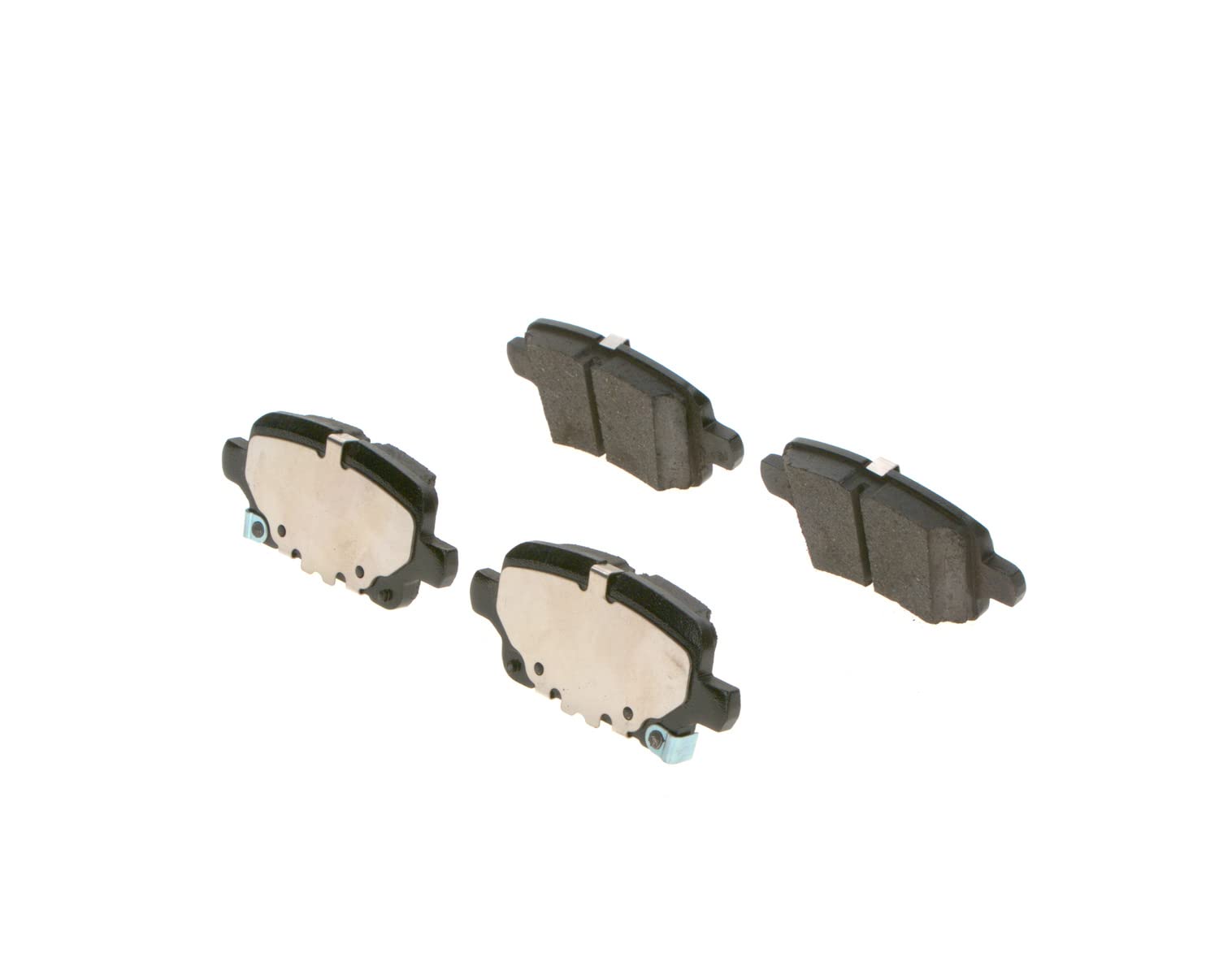 Bosch BP2493 Bremsbeläge - Hinterachse - ECE-R90 Zertifizierung - vier Bremsbeläge pro Set Bosch BP2493 Bremsbeläge - Hinterachse - ECE-R90 Zertifizierung - vier Bremsbeläge pro Set von Bosch Automotive