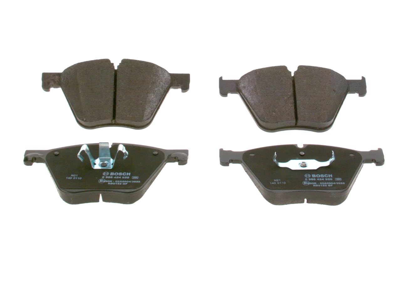 Bosch BP2509 Bremsbeläge - ECE-R90 Zertifizierung - 4 Bremsbeläge pro Set Bosch BP2509 Bremsbeläge - ECE-R90 Zertifizierung - 4 Bremsbeläge pro Set von Bosch Automotive