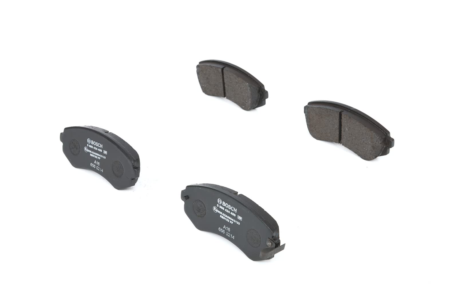 Bosch BP256 Bremsbeläge - Hinterachse - ECE-R90 Zertifizierung - vier Bremsbeläge pro Set Bosch BP256 Bremsbeläge - Hinterachse - ECE-R90 Zertifizierung - vier Bremsbeläge pro Set von Bosch Automotive