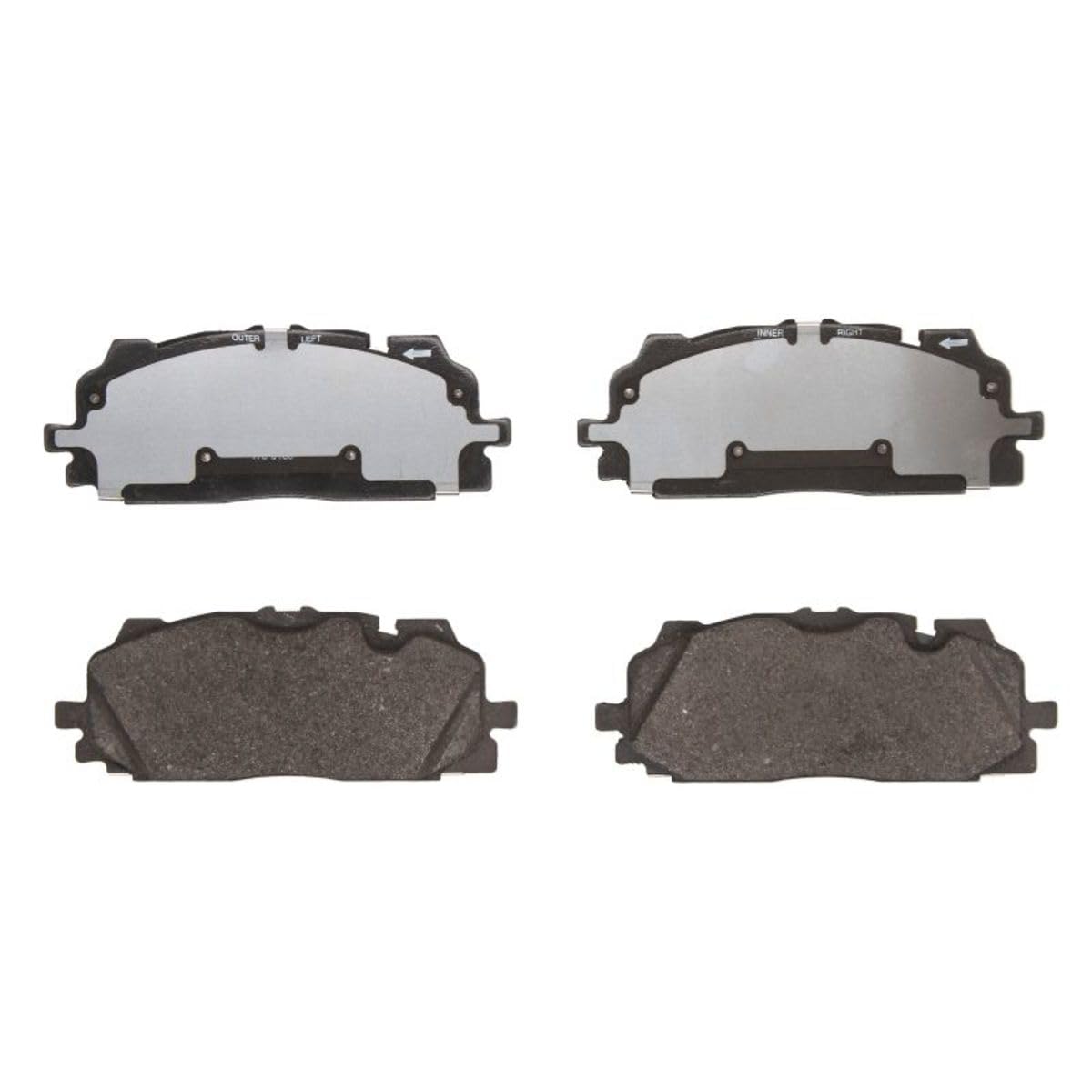 Bosch BP2563 Bremsbeläge, ECE-R90-Zertifizierung, 1 Satz mit 4 Bremsbelägen Bosch BP2563 Bremsbeläge, ECE-R90-Zertifizierung, 1 Satz mit 4 Bremsbelägen von Bosch Automotive