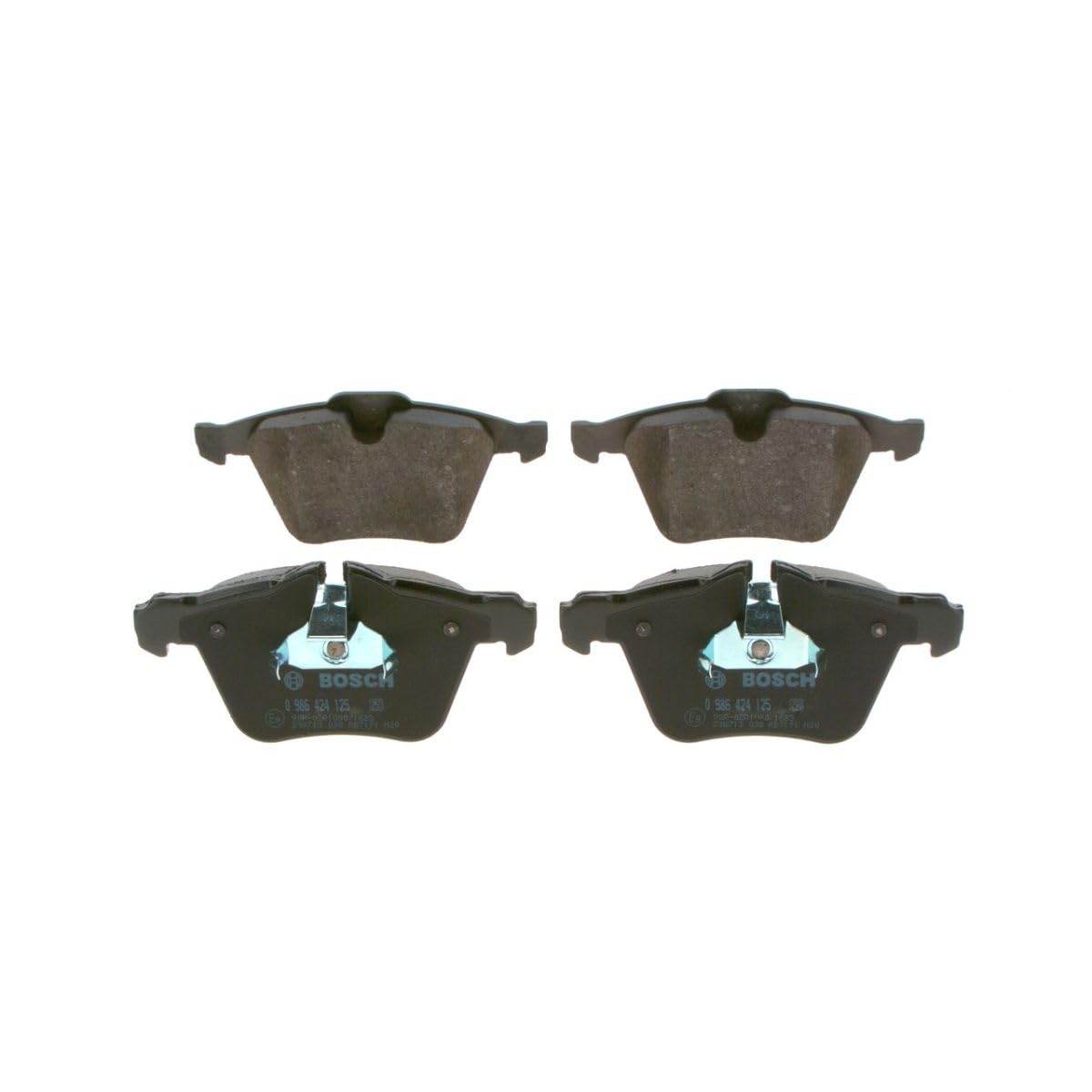Bosch BP2616 Bremsbeläge - ECE-R90 Zertifizierung - 4 Bremsbeläge pro Set Bosch BP2616 Bremsbeläge - ECE-R90 Zertifizierung - 4 Bremsbeläge pro Set von Bosch Automotive