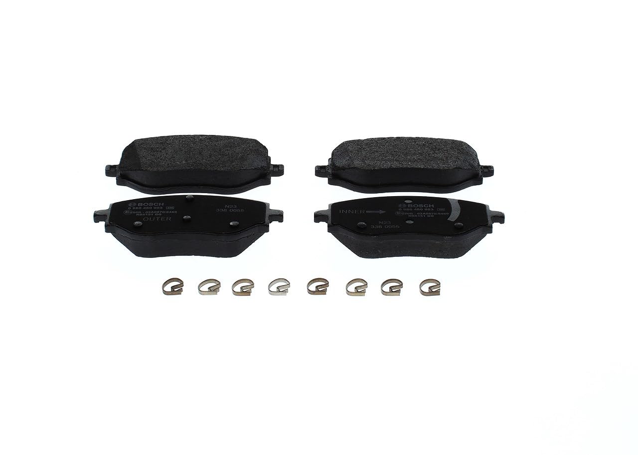 Bosch BP2774 Bremsbeläge, ECE-R90-Zertifizierung, 1 Satz mit 4 Bremsbelägen Bosch BP2774 Bremsbeläge, ECE-R90-Zertifizierung, 1 Satz mit 4 Bremsbelägen von Bosch Automotive