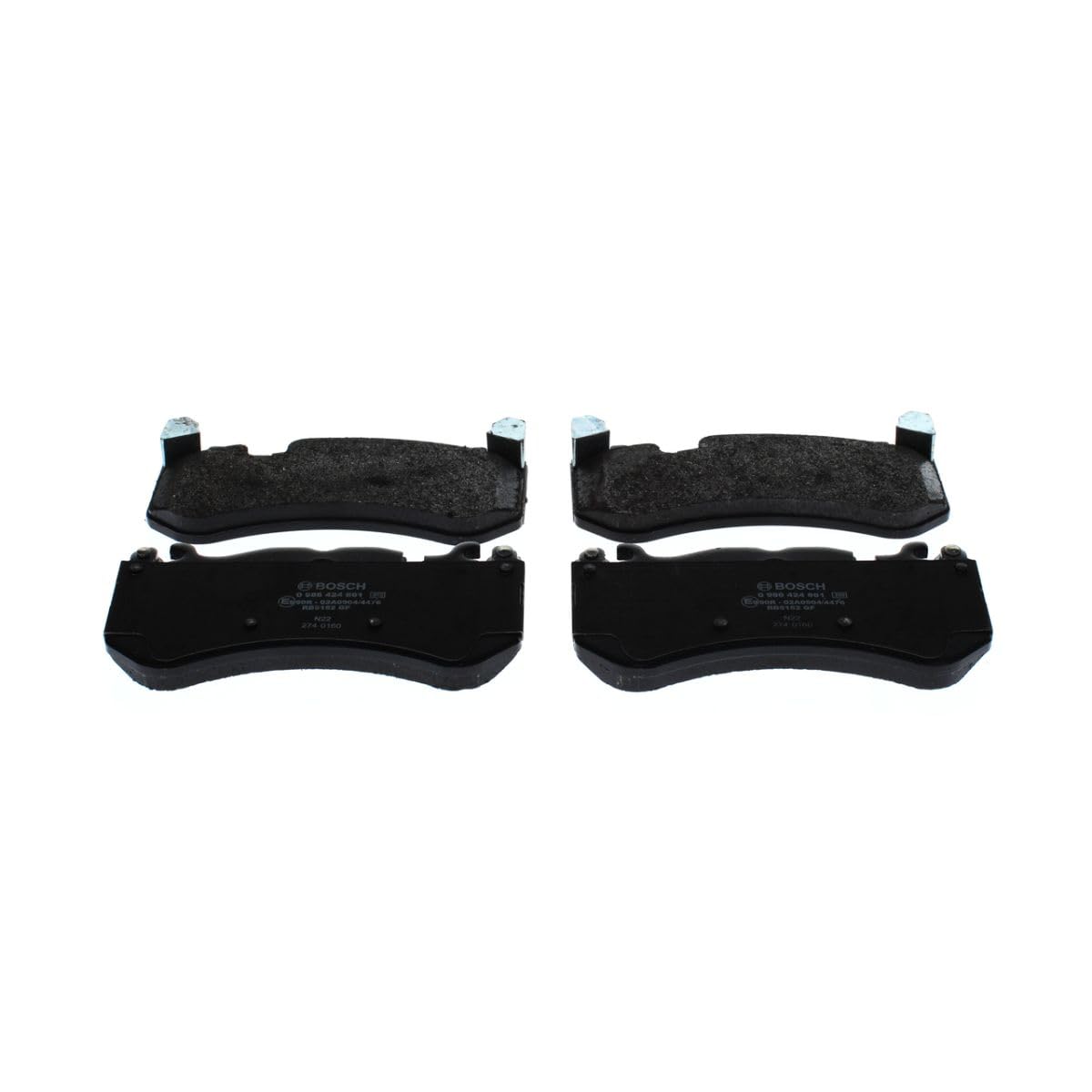 Bosch BP2774 Bremsbeläge - ECE-R90 Zertifizierung - 4 Bremsbeläge pro Set Bosch BP2774 Bremsbeläge - ECE-R90 Zertifizierung - 4 Bremsbeläge pro Set von Bosch Automotive