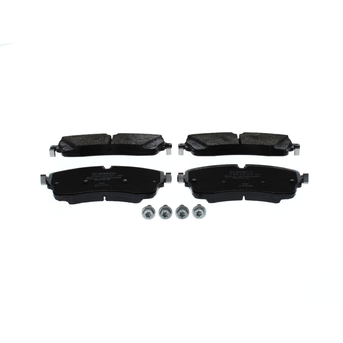 Bosch BP2786 Bremsbeläge - ECE-R90 Zertifizierung - 4 Bremsbeläge pro Set Bosch BP2786 Bremsbeläge - ECE-R90 Zertifizierung - 4 Bremsbeläge pro Set von Bosch Automotive