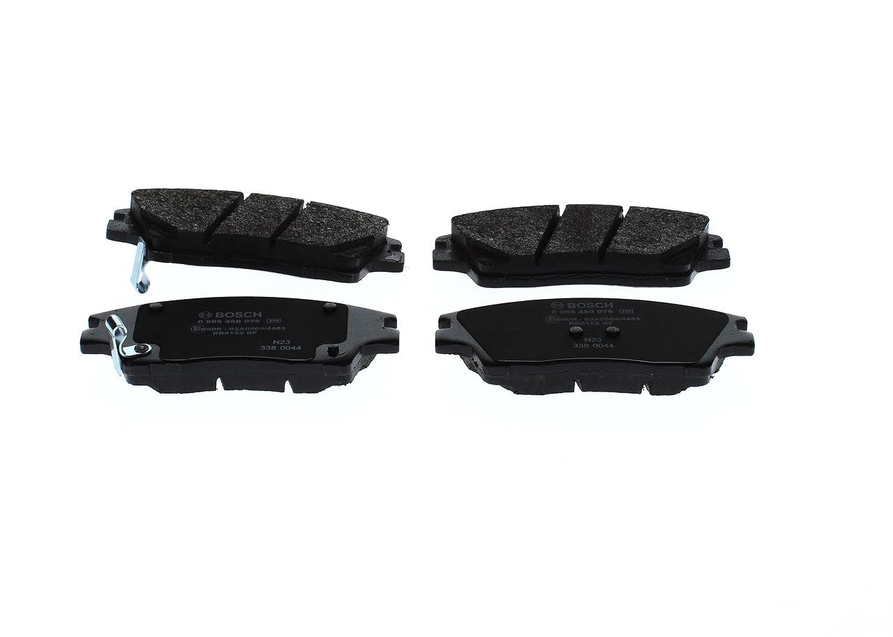 Bosch BP2787 Bremsbeläge, ECE-R90-Zertifizierung, 1 Satz mit 4 Bremsbelägen Bosch BP2787 Bremsbeläge, ECE-R90-Zertifizierung, 1 Satz mit 4 Bremsbelägen von Bosch Automotive