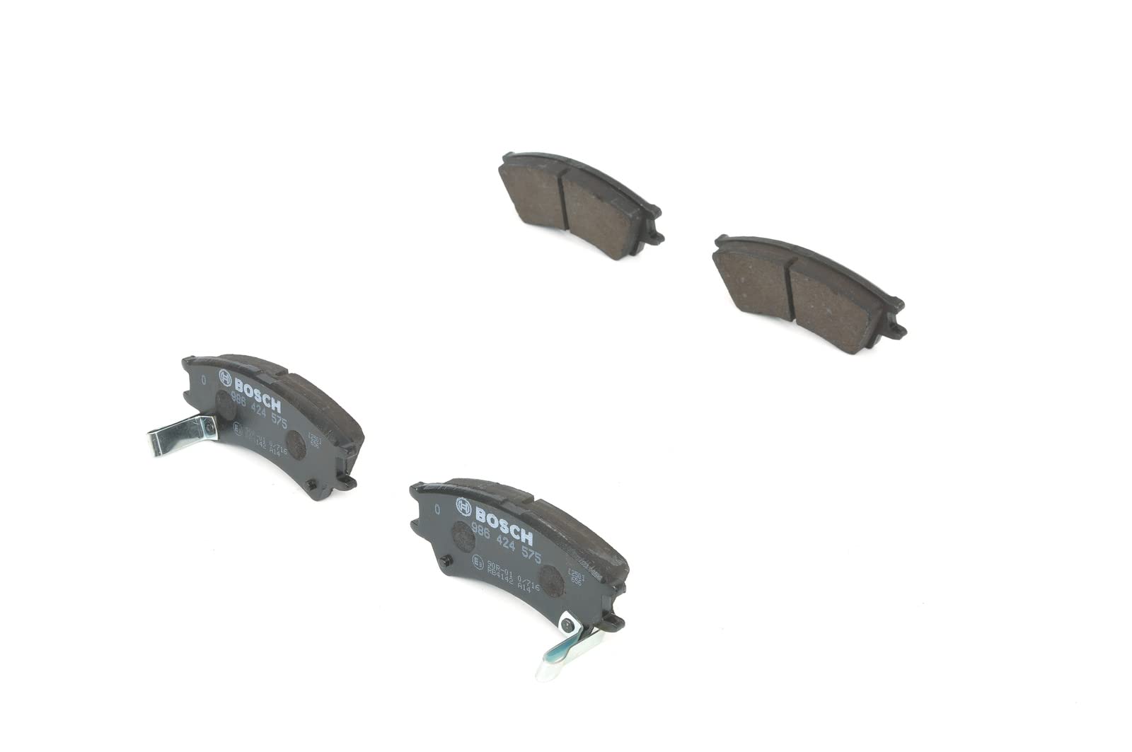 Bosch BP321 Bremsbeläge - Vorderachse - ECE-R90 Zertifizierung - vier Bremsbeläge pro Set Bosch BP321 Bremsbeläge - Vorderachse - ECE-R90 Zertifizierung - vier Bremsbeläge pro Set von Bosch Automotive
