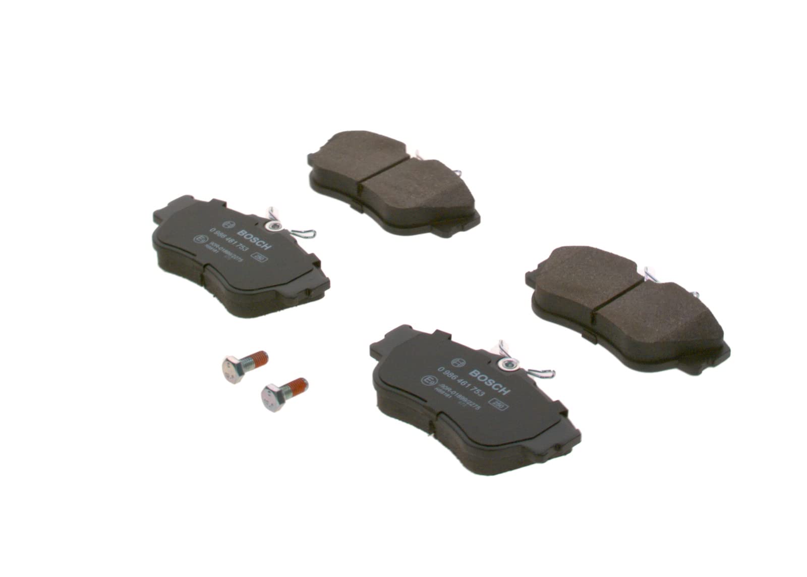Bosch BP607 Bremsbeläge - Vorderachse - ECE-R90 Zertifizierung - vier Bremsbeläge pro Set Bosch BP607 Bremsbeläge - Vorderachse - ECE-R90 Zertifizierung - vier Bremsbeläge pro Set von Bosch Automotive