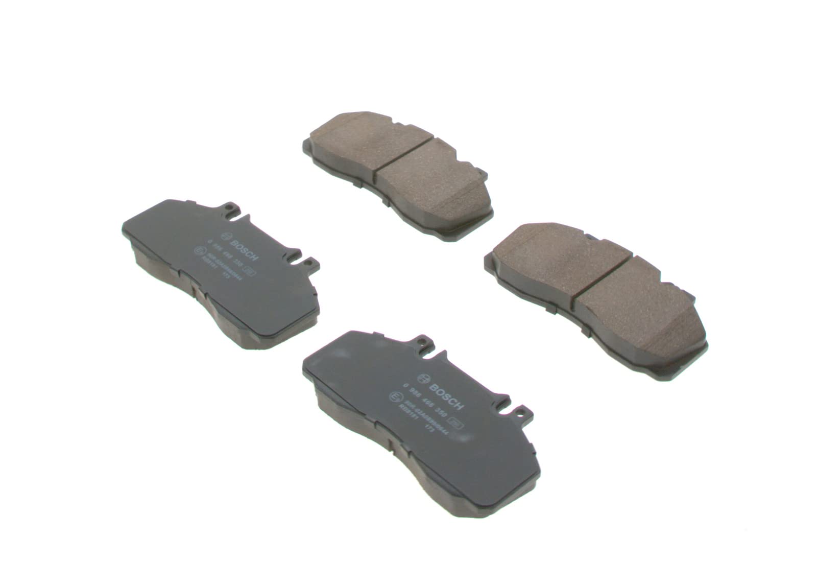 Bosch BP719 Bremsbeläge - Vorderachse - ECE-R90 Zertifizierung - vier Bremsbeläge pro Set Bosch BP719 Bremsbeläge - Vorderachse - ECE-R90 Zertifizierung - vier Bremsbeläge pro Set von Bosch Automotive
