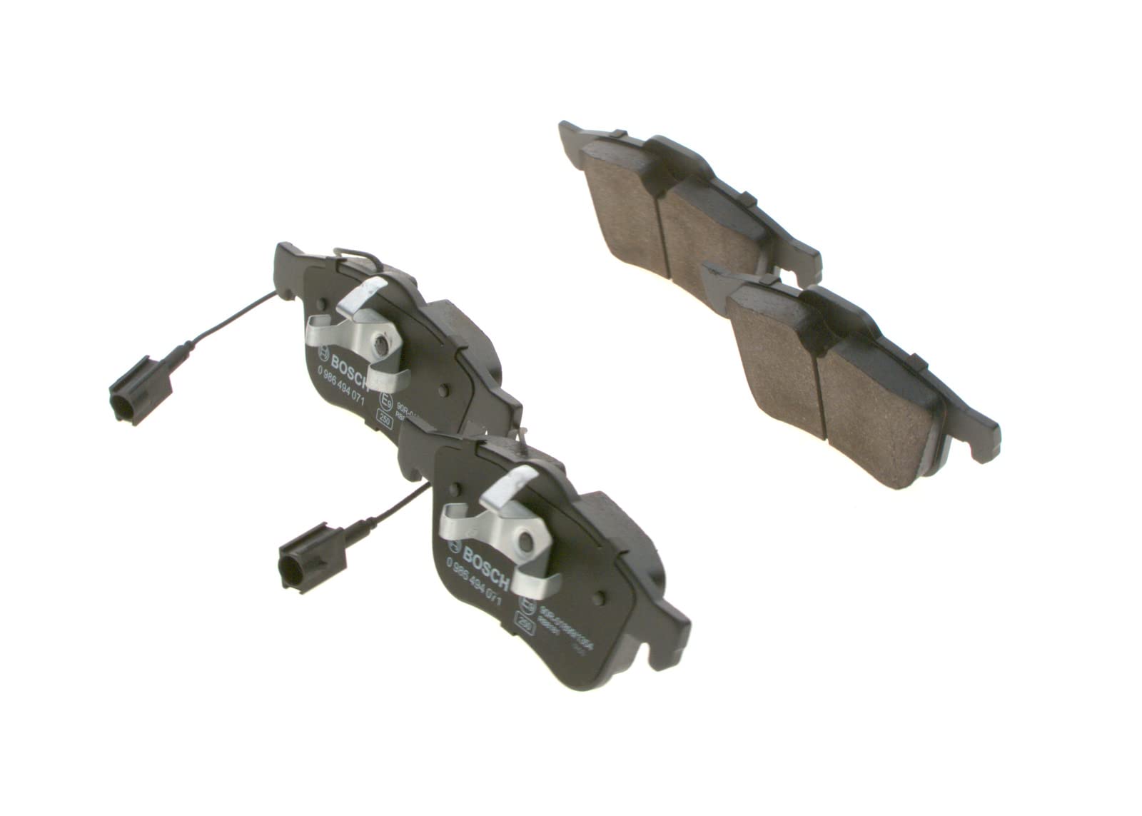 Bosch BP981 Bremsbeläge - Vorderachse - ECE-R90 Zertifizierung - vier Bremsbeläge pro Set Bosch BP981 Bremsbeläge - Vorderachse - ECE-R90 Zertifizierung - vier Bremsbeläge pro Set von Bosch Automotive