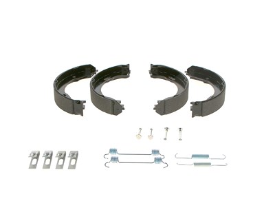 Bosch Bremsbackensatz, Feststellbremse [Hersteller-Nr. 0986487609] für Chrysler, Dodge, Mercedes-Benz von Bosch