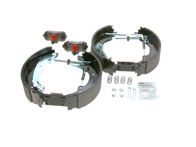Bosch Bremsbackensatz [Hersteller-Nr. 0204114539] für Citroën, Fiat, Peugeot von Bosch