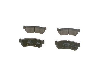 Bosch Bremsbeläge hinten (Satz) [Hersteller-Nr. 0986494133] für Chevrolet, Daewoo von Bosch