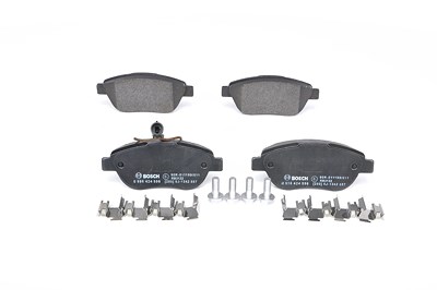 Bosch Bremsbeläge mit VWK vorne (Satz) [Hersteller-Nr. 0986424596] für Abarth, Fiat, Lancia von Bosch