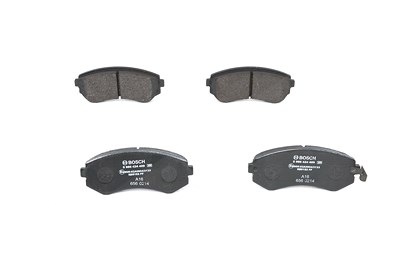 Bosch Bremsbeläge vorne/hinten (Satz) [Hersteller-Nr. 0986424489] für Nissan von Bosch