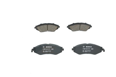 Bosch Bremsbeläge vorne (Satz) [Hersteller-Nr. 0986424474] für Chevrolet, Daewoo von Bosch