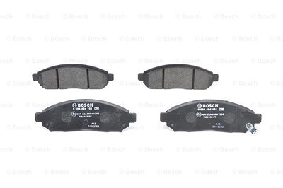 Bosch Bremsbeläge vorne (Satz) [Hersteller-Nr. 0986494151] für Nissan von Bosch